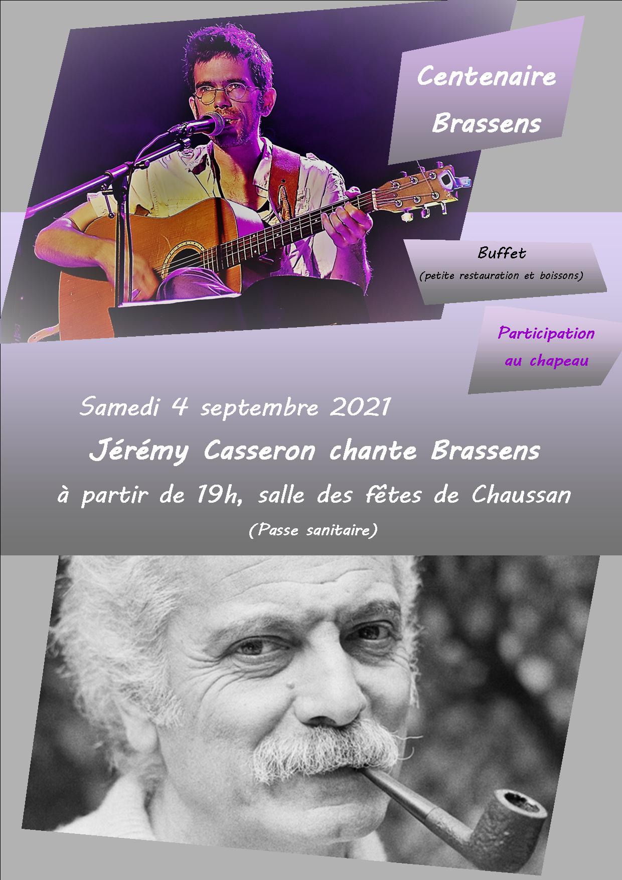 Concert Brassens