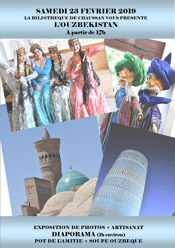 Annonce expo diaporama ouzbEkistan