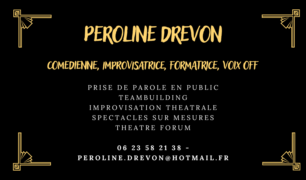 carte visite Drevon Péroline